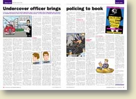 Constabulary magazine spread